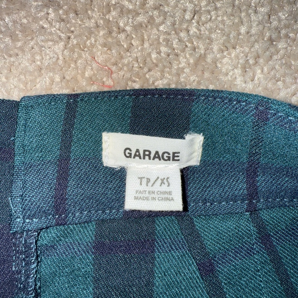 NWT Garage Plaid Skirt! - Picture 3 of 4